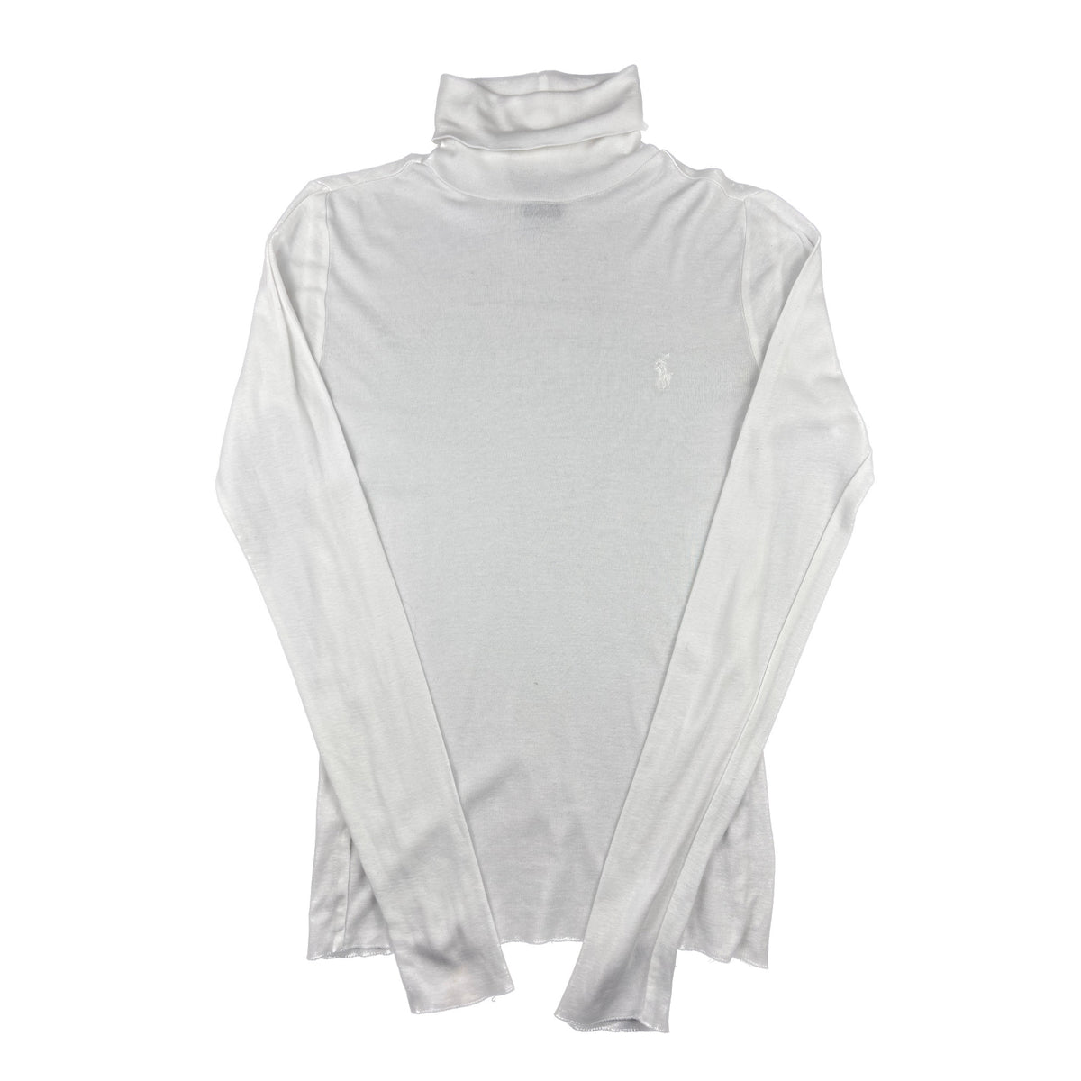 Polo Ralph Lauren Rollkragen Pullover / Longsleeve M weiß