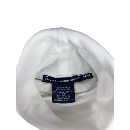 Polo Ralph Lauren Rollkragen Pullover / Longsleeve M weiß