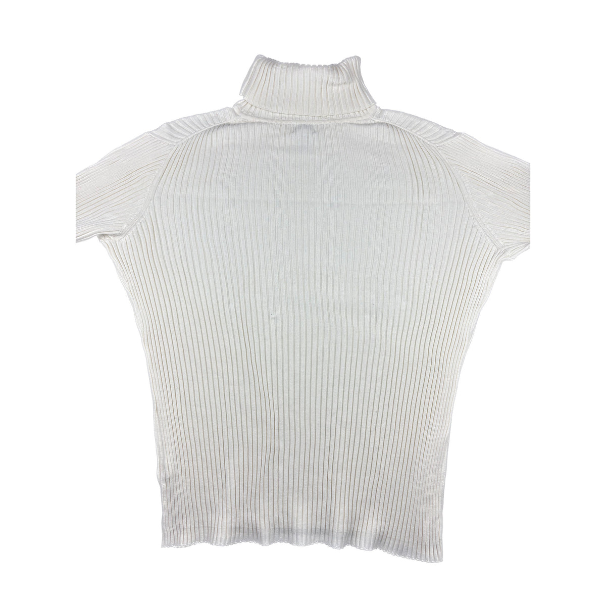 L.L. Bean Vintage Rollkragenpullover gerippt XL creme