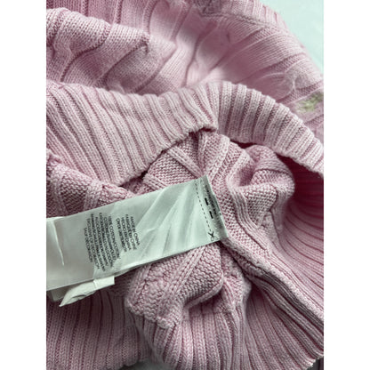 Ralph Lauren Vintage Strick Sweater V-Ausschnitt Rosa S