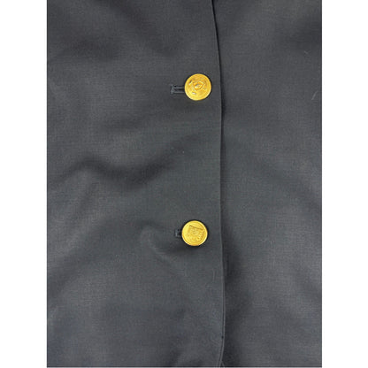 Ralph Lauren Blazer Sakko schwarz goldene Knöpfe Gr. 46