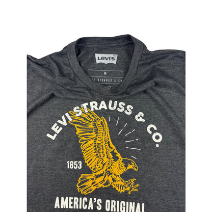 Levi's Strauss & Co America's Original Eagle Graphic T-shirt Anthrazit M