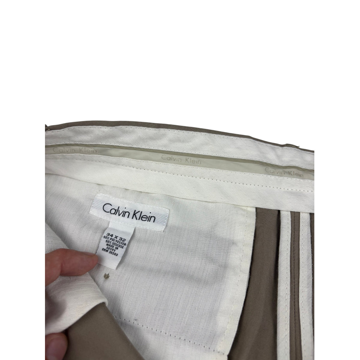 Calvin Klein Anzugshose beige sand 34 32