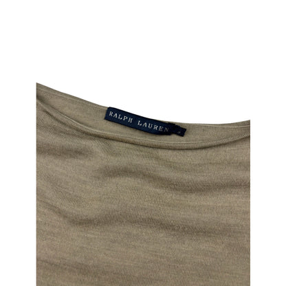 Ralph Lauren Feinstrickpullover Merino U-Boot Ausschnitt S Vintage