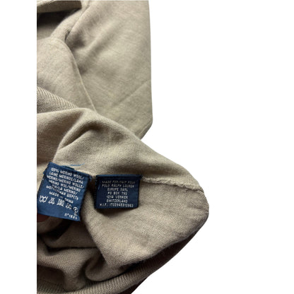 Ralph Lauren Feinstrickpullover Merino U-Boot Ausschnitt S Vintage