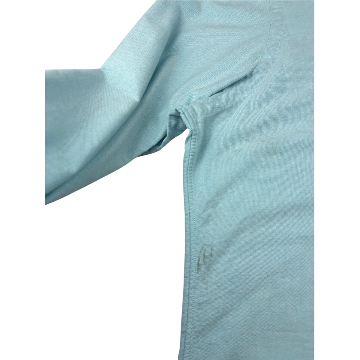 Ralph Lauren Button-Down Hemd Hellblau Stickerei Logo L Oxford Hemd