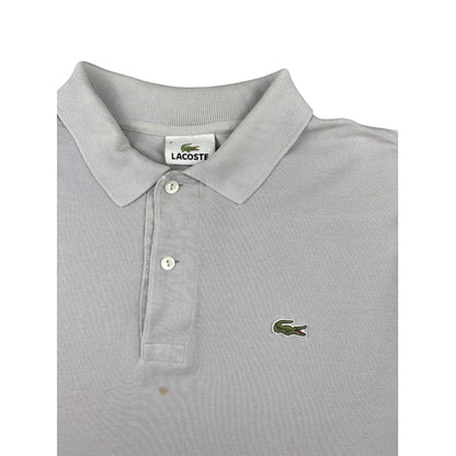 Lacoste Poloshirt grau Krokodil Logo L