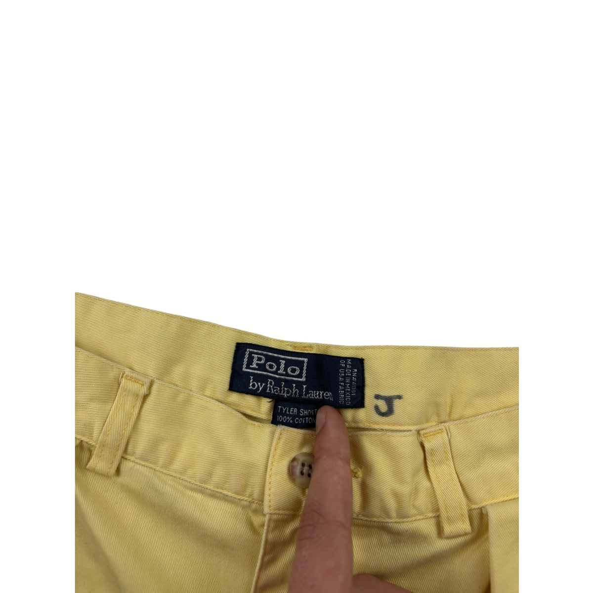 Polo Ralph Lauren Vintage Chino Shorts Gelb 33 Shorts