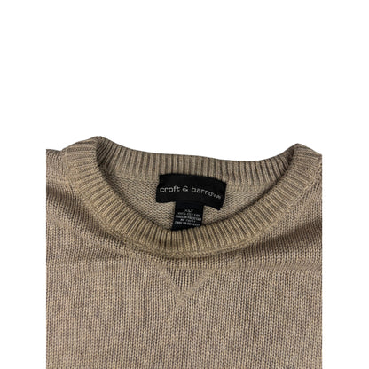 Vintage Croft & Barrow Strickpullover beige / Sand XXL