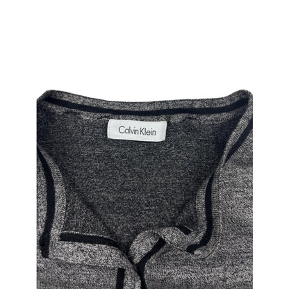 Calvin Klein Vintage Cardigan grau meliert M Strickjacke