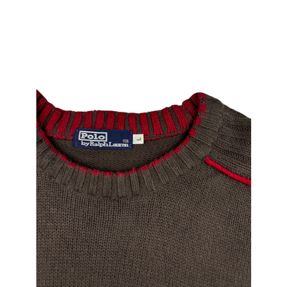 Polo Ralph Lauren Vintage Strickpullover L braun